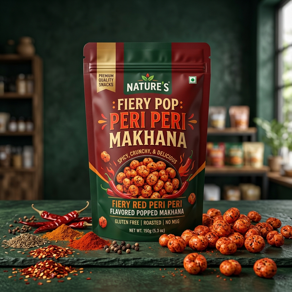 Fiery Peri Peri Flavored Makhana