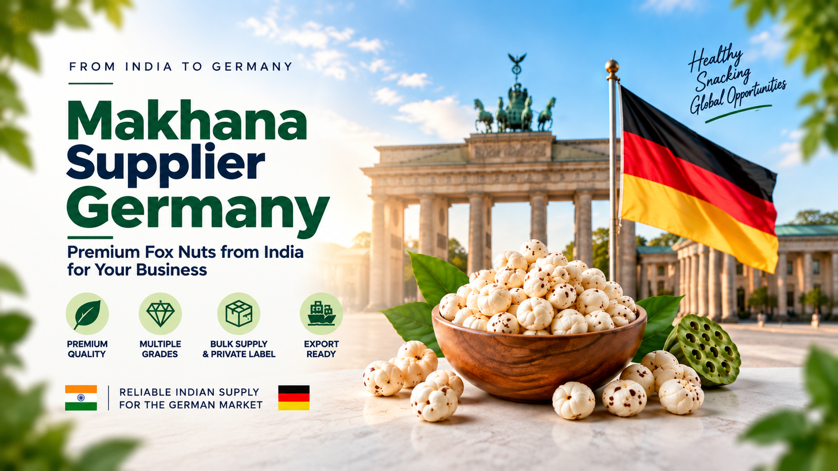 Makhana Supplier Germany