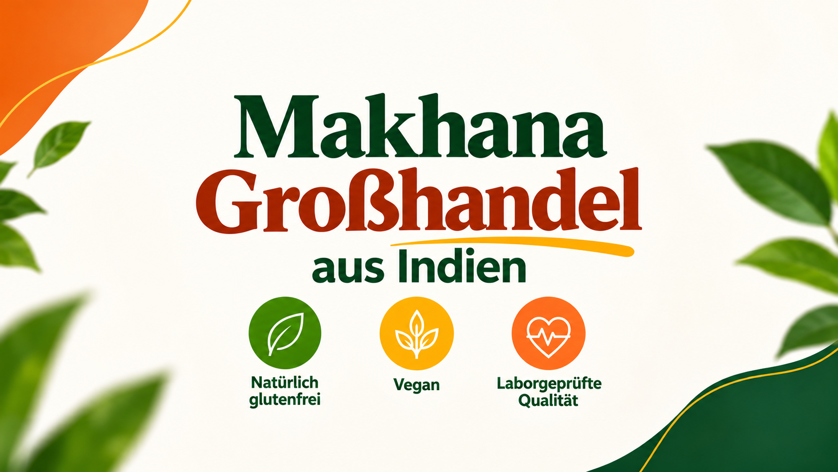 Makhana Großhandel aus Indien
