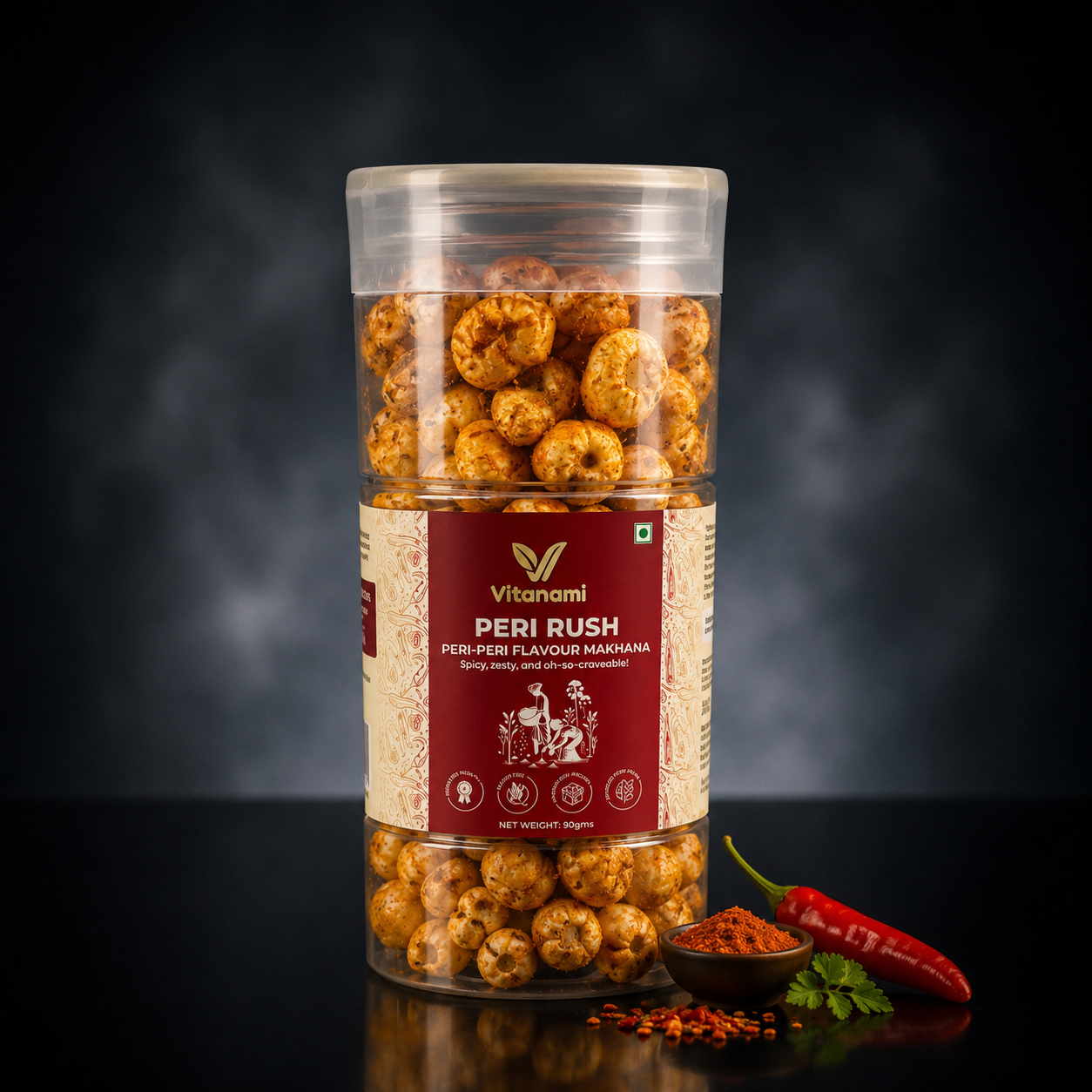 Peri-Peri Flavored Makhana