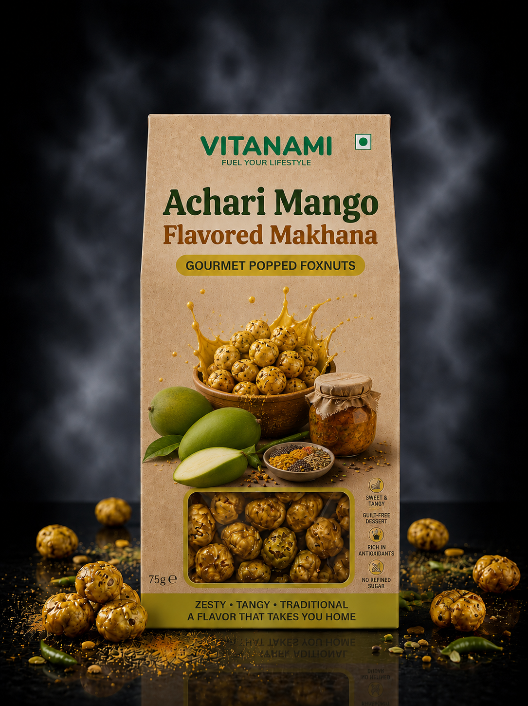 Achari Mango Flavored Makhana